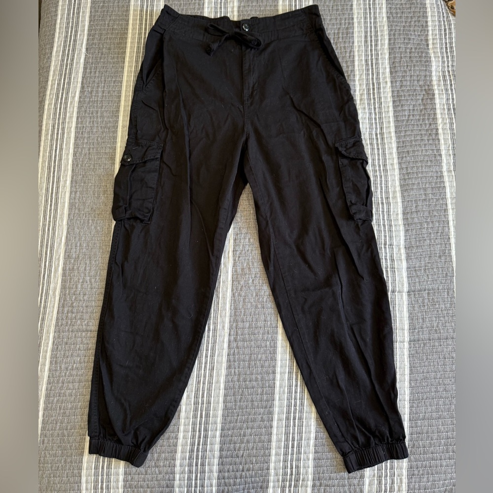 Men's Black Cargo Pants